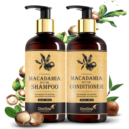 Macadamia Nut Oil Shampoo & Conditioner